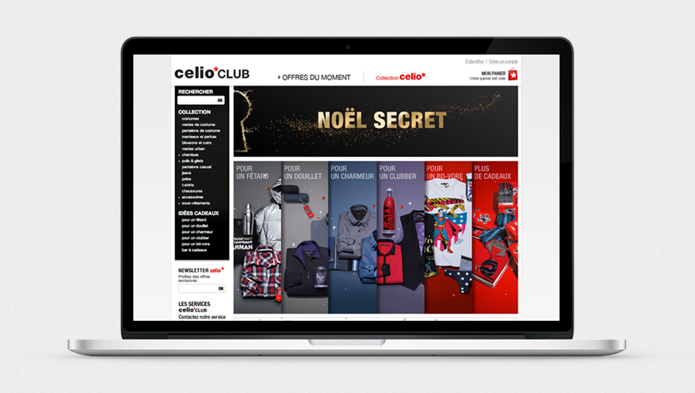 Site Celio Club